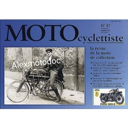 Motocyclettiste n° 87